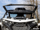 Photo of SuperATV Can-Am Maverick R MaxDrive Power Flip Windshield by SuperATV - Premium Windshields for UTVs / Side by Sides
