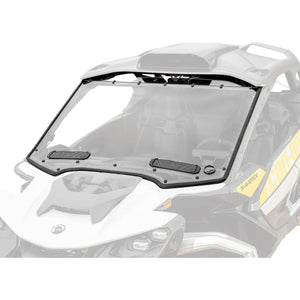 Can Am Maverick R Scratch Resistant Vented Full Windshield