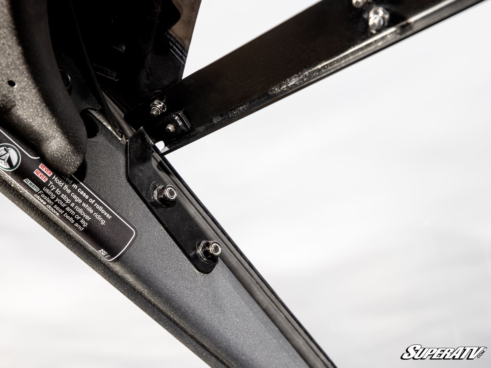 Photo of SuperATV Can-Am Maverick R Scratch-Resistant Vented Full Windshield by SuperATV - Premium Windshields for UTVs / Side by Sides