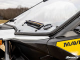 Photo of SuperATV Can-Am Maverick R Scratch-Resistant Vented Full Windshield by SuperATV - Premium Windshields for UTVs / Side by Sides