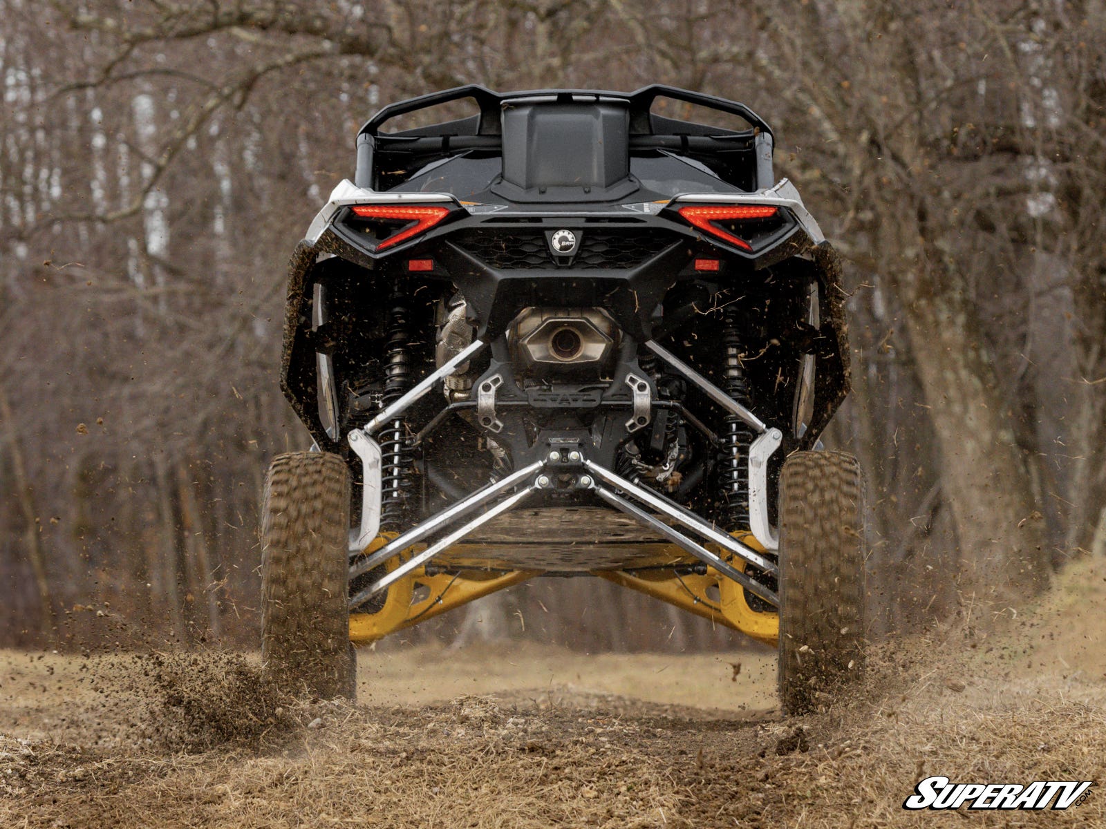 Photo of SuperATV Can-Am Maverick R Billet Aluminum Hex Radius Arms by SuperATV - Premium Radius Rods & Plates for UTVs / Side by Sides