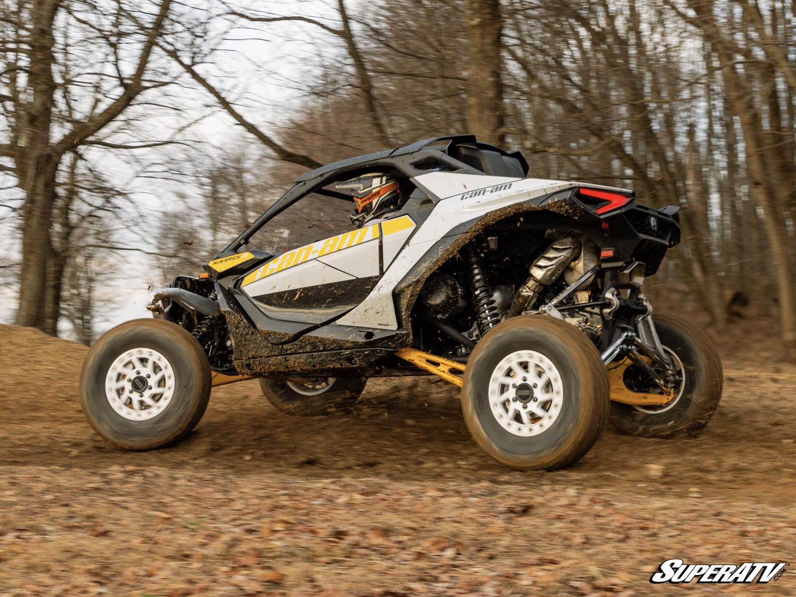 Photo of SuperATV Can-Am Maverick R Billet Aluminum Hex Radius Arms by SuperATV - Premium Radius Rods & Plates for UTVs / Side by Sides