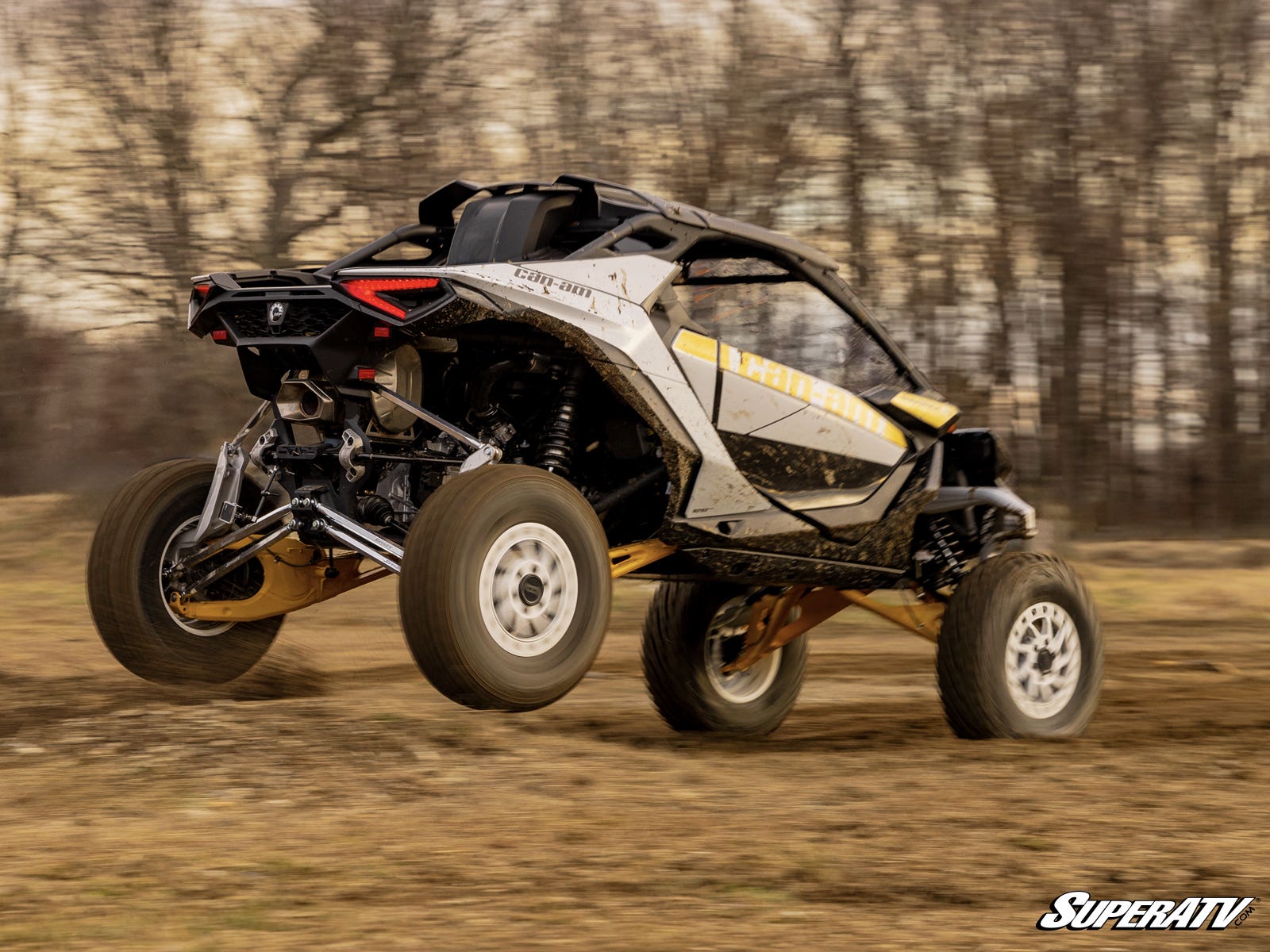 Photo of SuperATV Can-Am Maverick R Billet Aluminum Hex Radius Arms by SuperATV - Premium Radius Rods & Plates for UTVs / Side by Sides