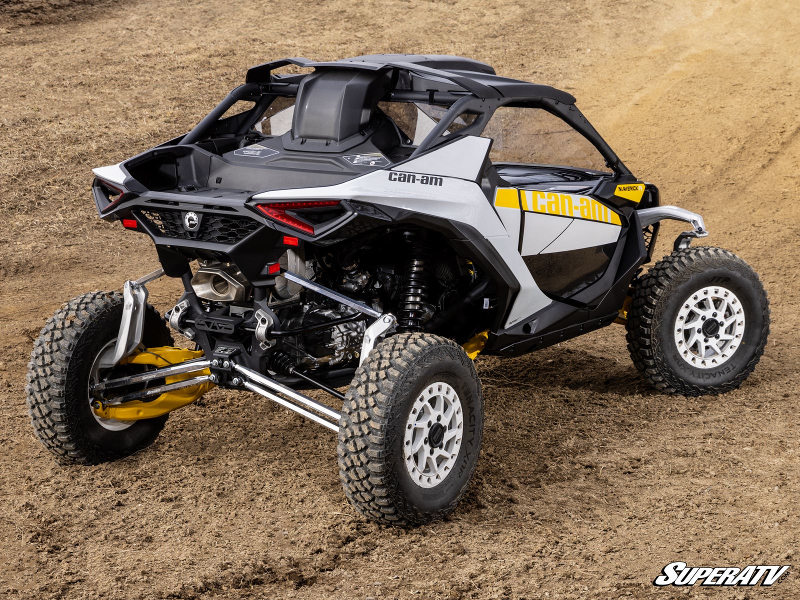 Photo of SuperATV Can-Am Maverick R Billet Aluminum Hex Radius Arms by SuperATV - Premium Radius Rods & Plates for UTVs / Side by Sides
