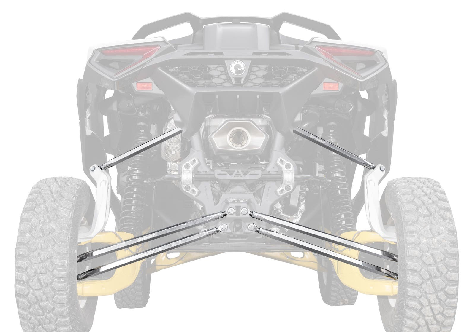 Can-Am Maverick R Billet Aluminum Hex Radius Arms