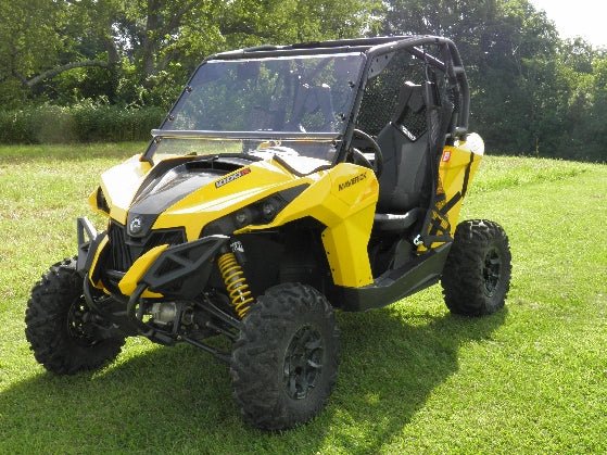 Photo of Can-Am Maverick - 2 Pc Scratch-Resistant Windshield by 3 Star UTV - Premium Windshields for UTVs / Side by Sides