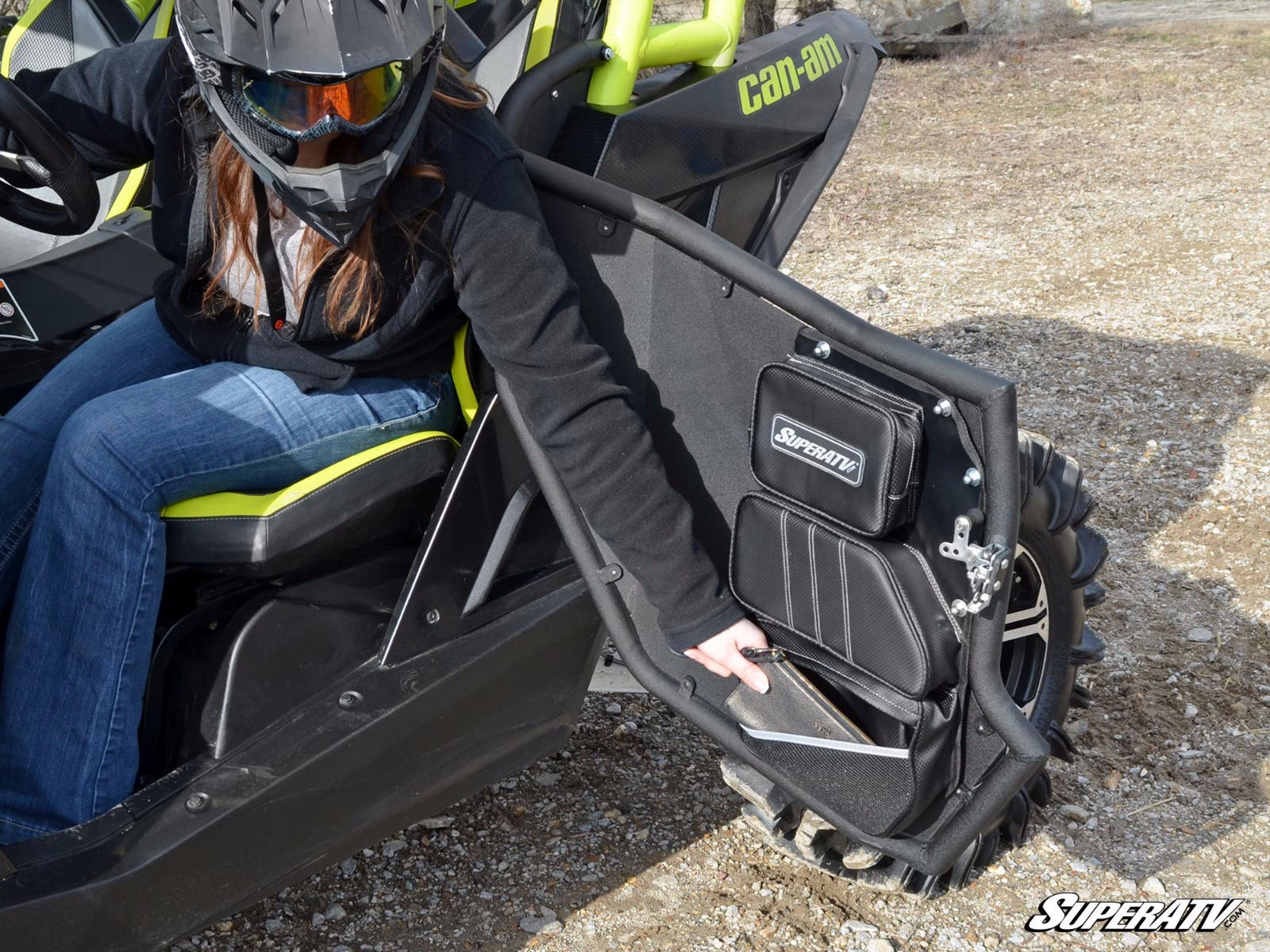 Photo of SuperATV Can-Am Commander Door Bags by SuperATV - Premium Door Bags & Door Accessories for UTVs / Side by Sides