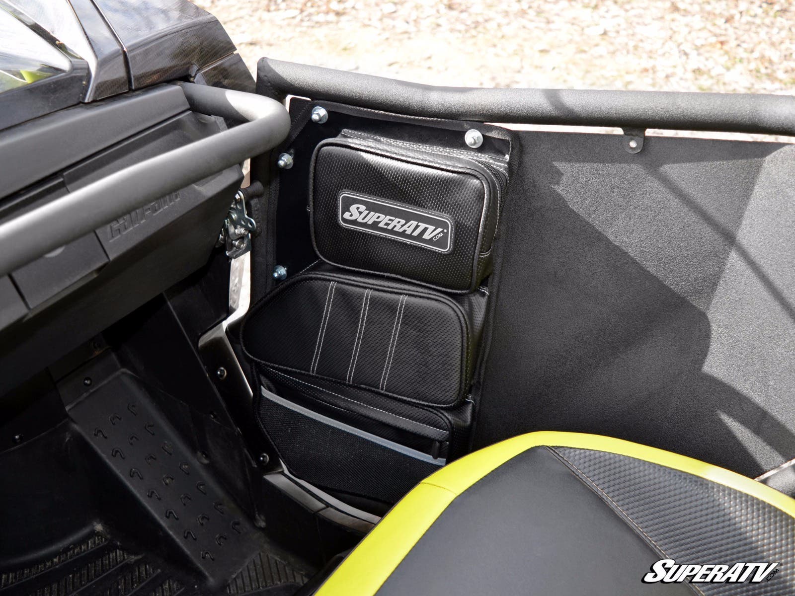 Photo of SuperATV Can-Am Maverick Door Bags by SuperATV - Premium Door Bags & Door Accessories for UTVs / Side by Sides