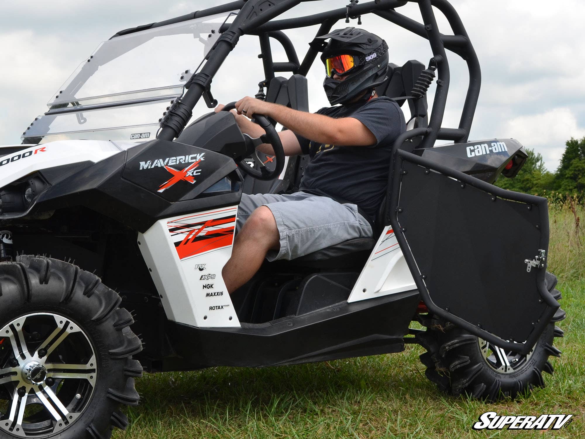 Photo of SuperATV Can-Am Maverick Aluminum Doors by SuperATV - Premium Doors for UTVs / Side by Sides