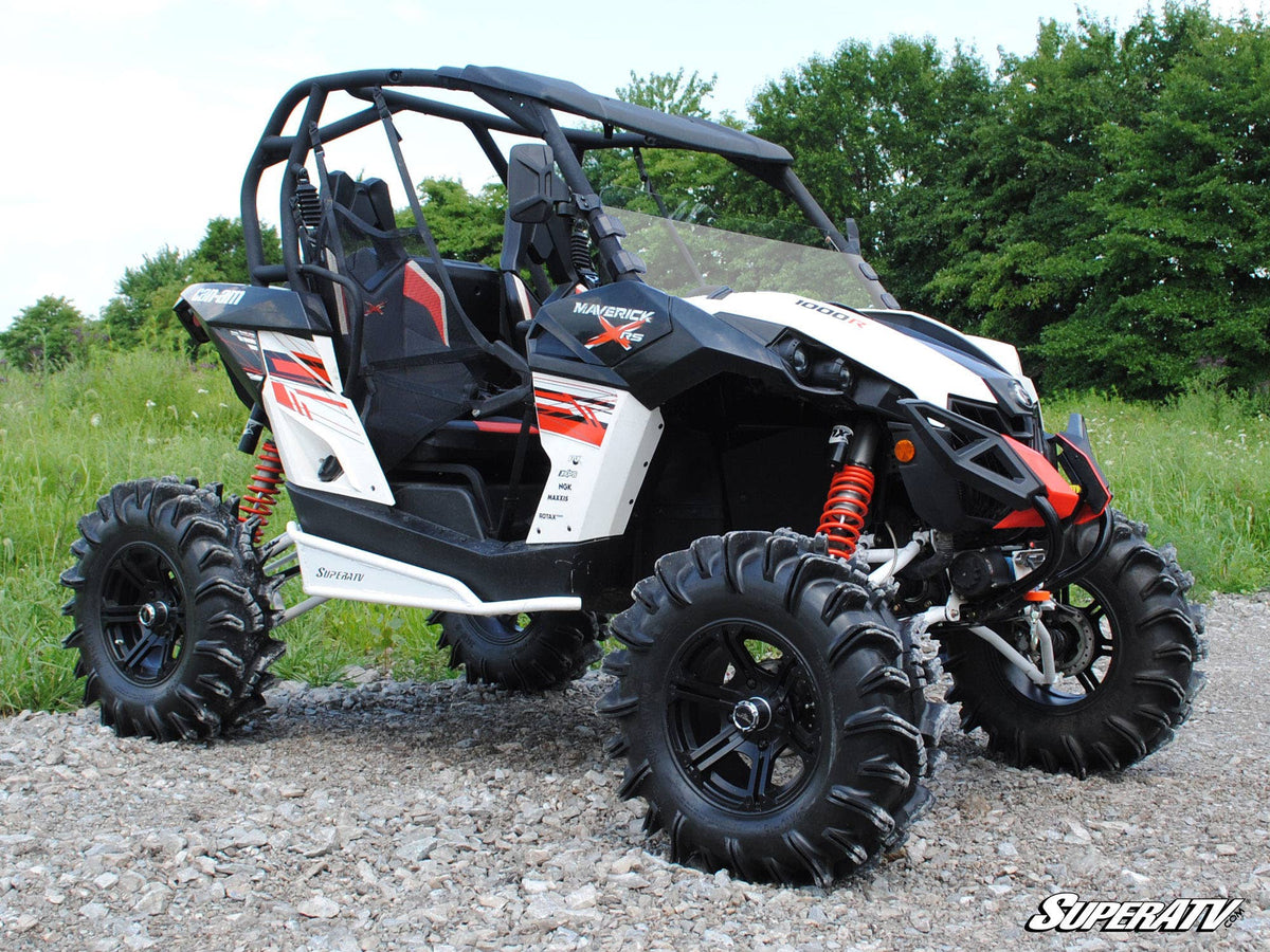 Photo of SuperATV Can-Am Maverick Half Windshield by SuperATV - Premium Windshields for UTVs / Side by Sides