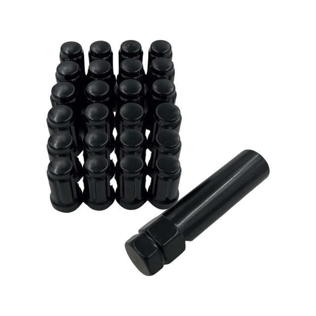 Photo of Can-Am Maverick R Black Lug Nut Set - 24 Lug Nuts w/ Socket (M12 x 1.5) by UTVRaceShop.Com - Premium Wheels for UTVs / Side by Sides