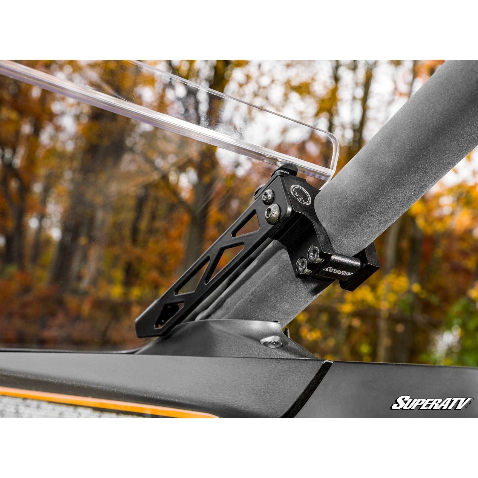 Photo of Can Am Maverick R Half Windshield by SuperATV - Premium Windshields for UTVs / Side by Sides