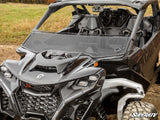 Photo of SuperATV Can-Am Maverick R Scratch-Resistant Half Windshield by SuperATV - Premium Windshields for UTVs / Side by Sides