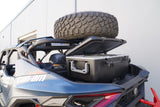 Photo of Can-Am Maverick R Max Mid-Height Dual Clamp Spare Tire Mount by Factory UTV - Premium Spare Tire Mounts for UTVs / Side by Sides