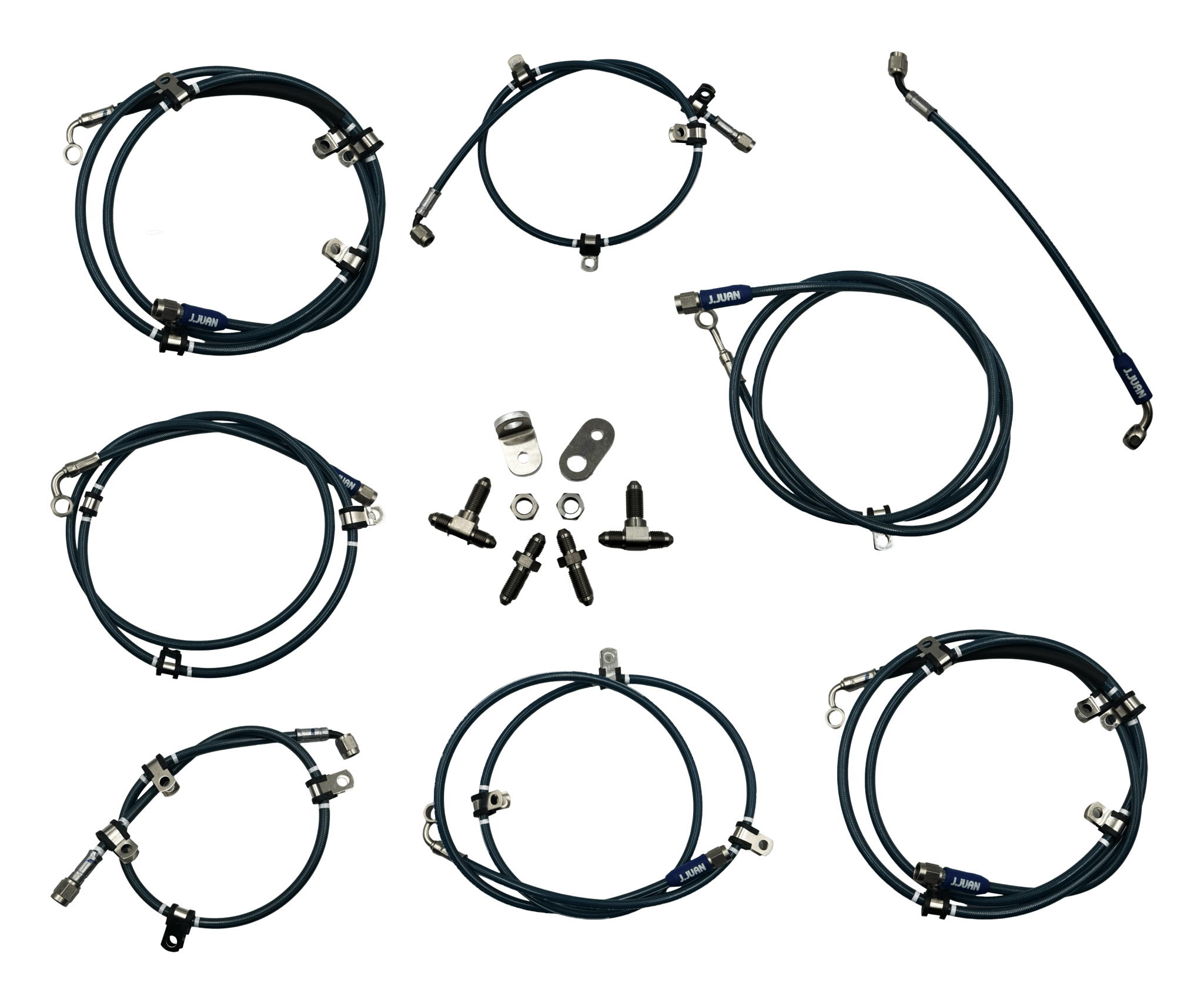 Photo of Can-Am Maverick R Racing Brake Line Kit by J.Juan by UTVRaceShop.Com - Premium Brake Lines for UTVs / Side by Sides