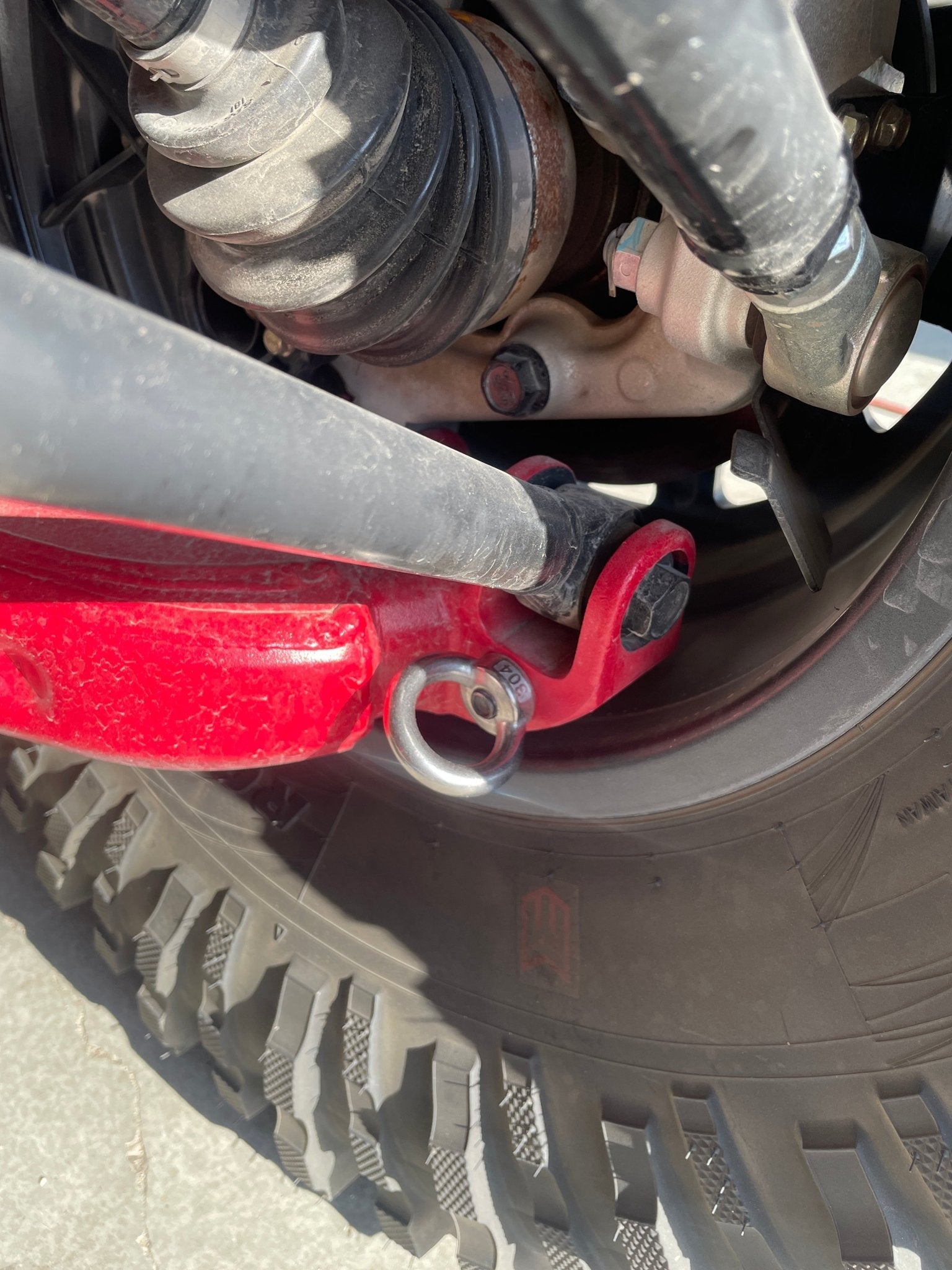 Can-Am Maverick R Width Reduction Suspension Tie Down Kit - SHIFT Performance Labs