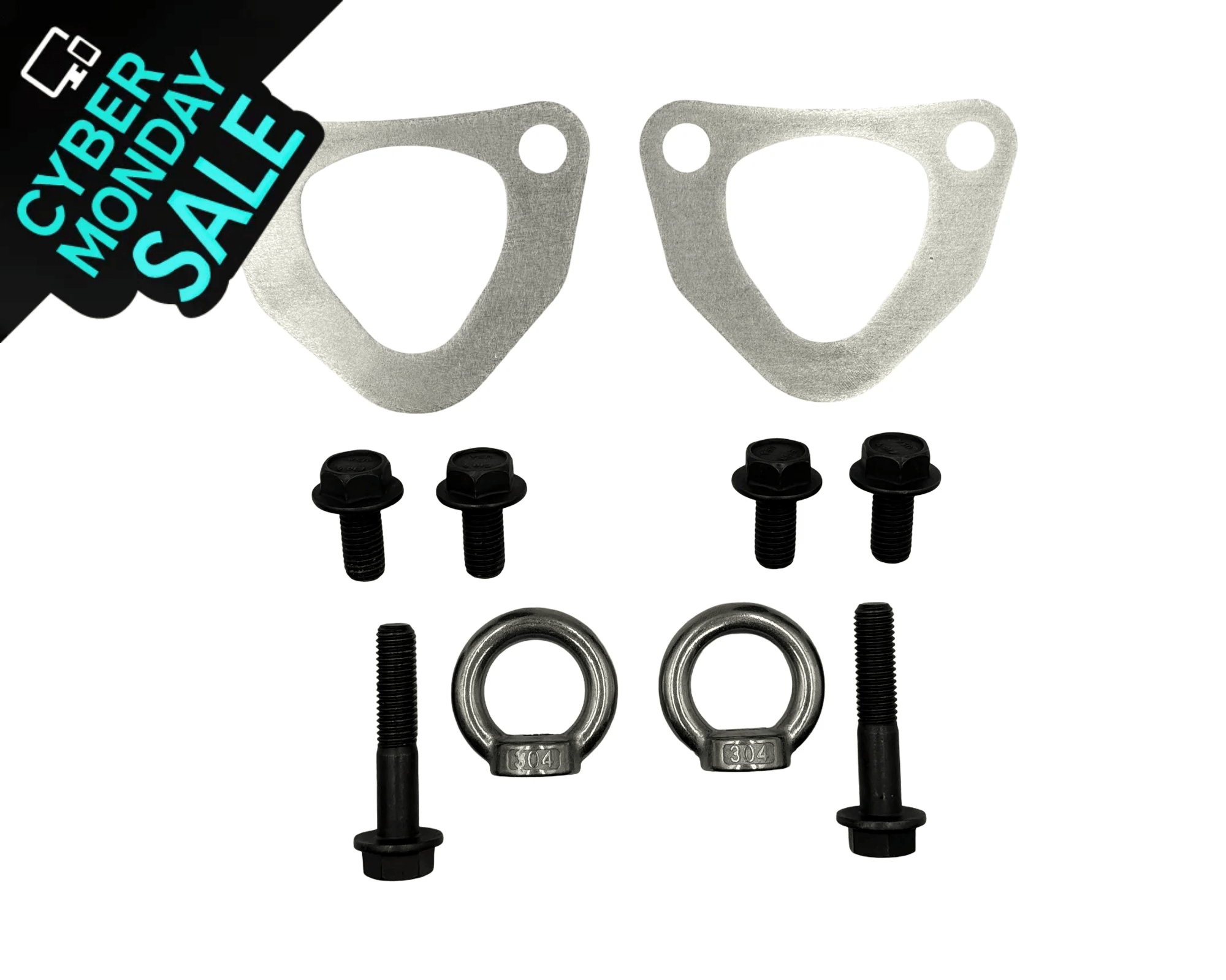 Photo of Can-Am Maverick R Width Reduction Suspension Tie Down Kit - SHIFT Performance Labs by UTVRaceShop.Com - Premium Suspension Tie Down Kit for UTVs / Side by Sides