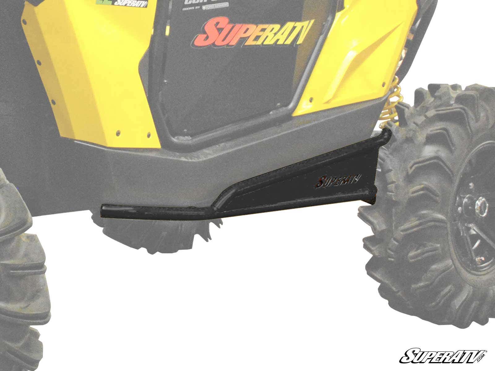 Photo of SuperATV Can-Am Maverick Rock Slider Nerf Bars by SuperATV - Premium Nerf Bars for UTVs / Side by Sides