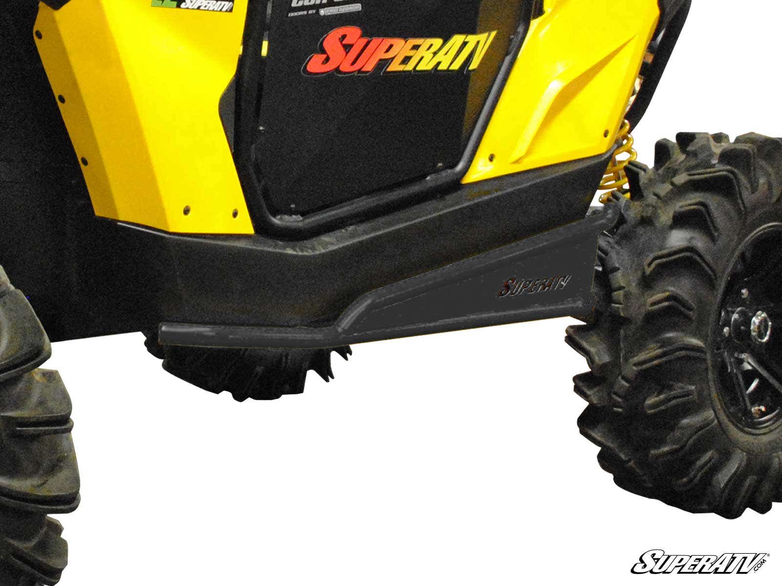 Photo of SuperATV Can-Am Maverick Rock Slider Nerf Bars by SuperATV - Premium Nerf Bars for UTVs / Side by Sides