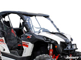 Photo of SuperATV Can-Am Maverick Full Windshield—Scratch Resistant by SuperATV - Premium Windshields for UTVs / Side by Sides