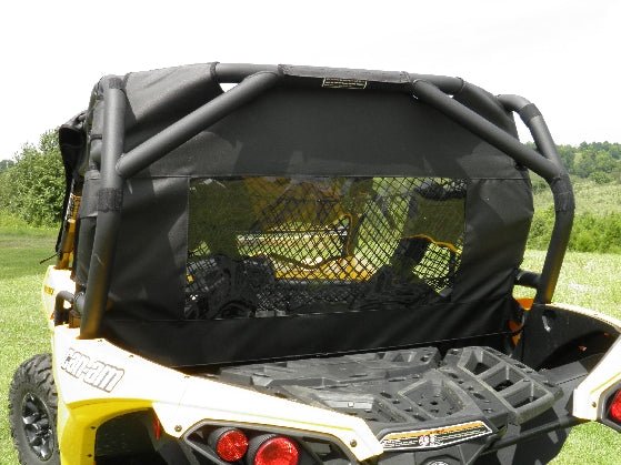 Photo of Can-Am Maverick - Soft Back Panel by 3 Star UTV - Premium Enclosures for UTVs / Side by Sides