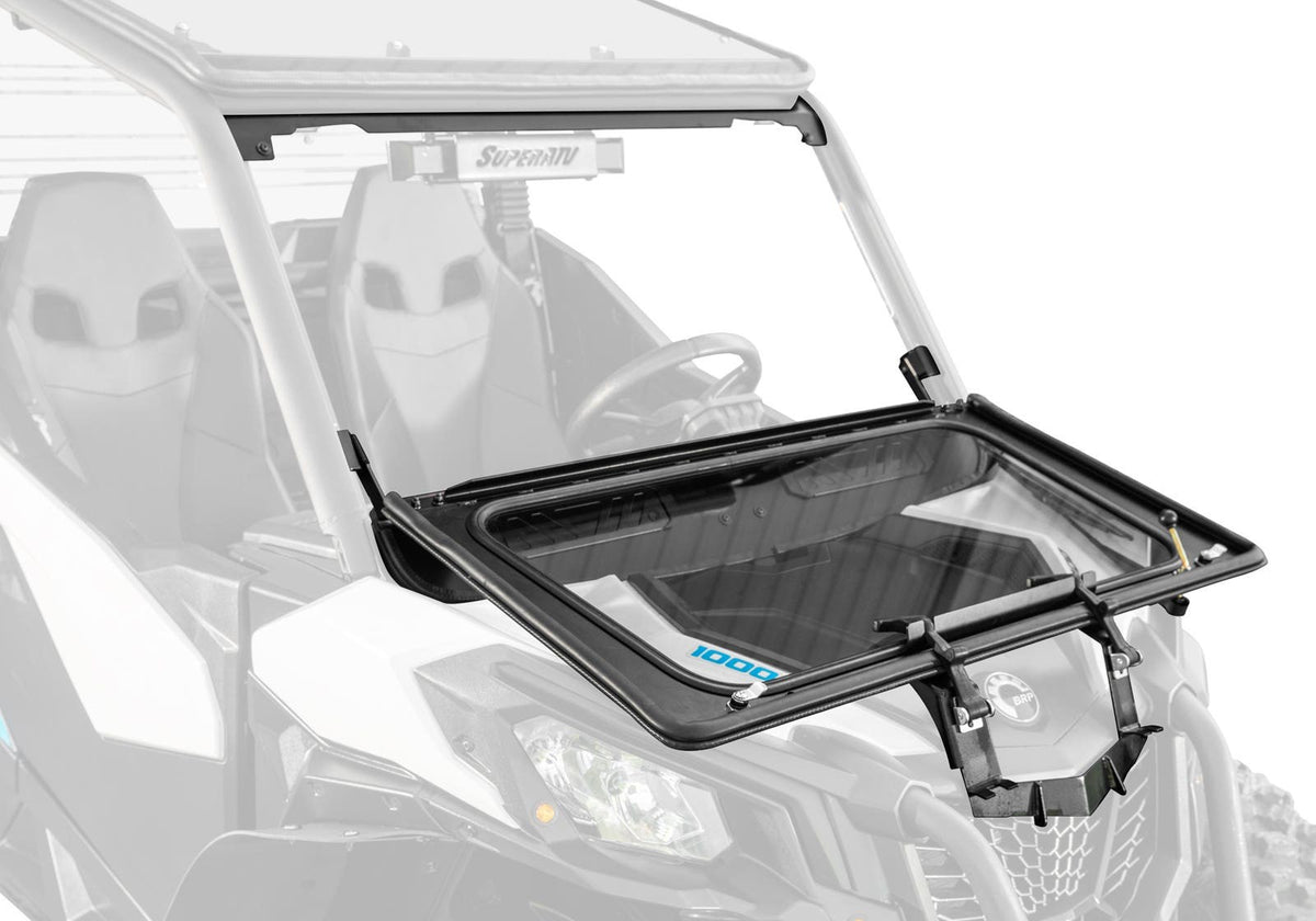 Can-Am Maverick Trail Flip Down Glass Windshield