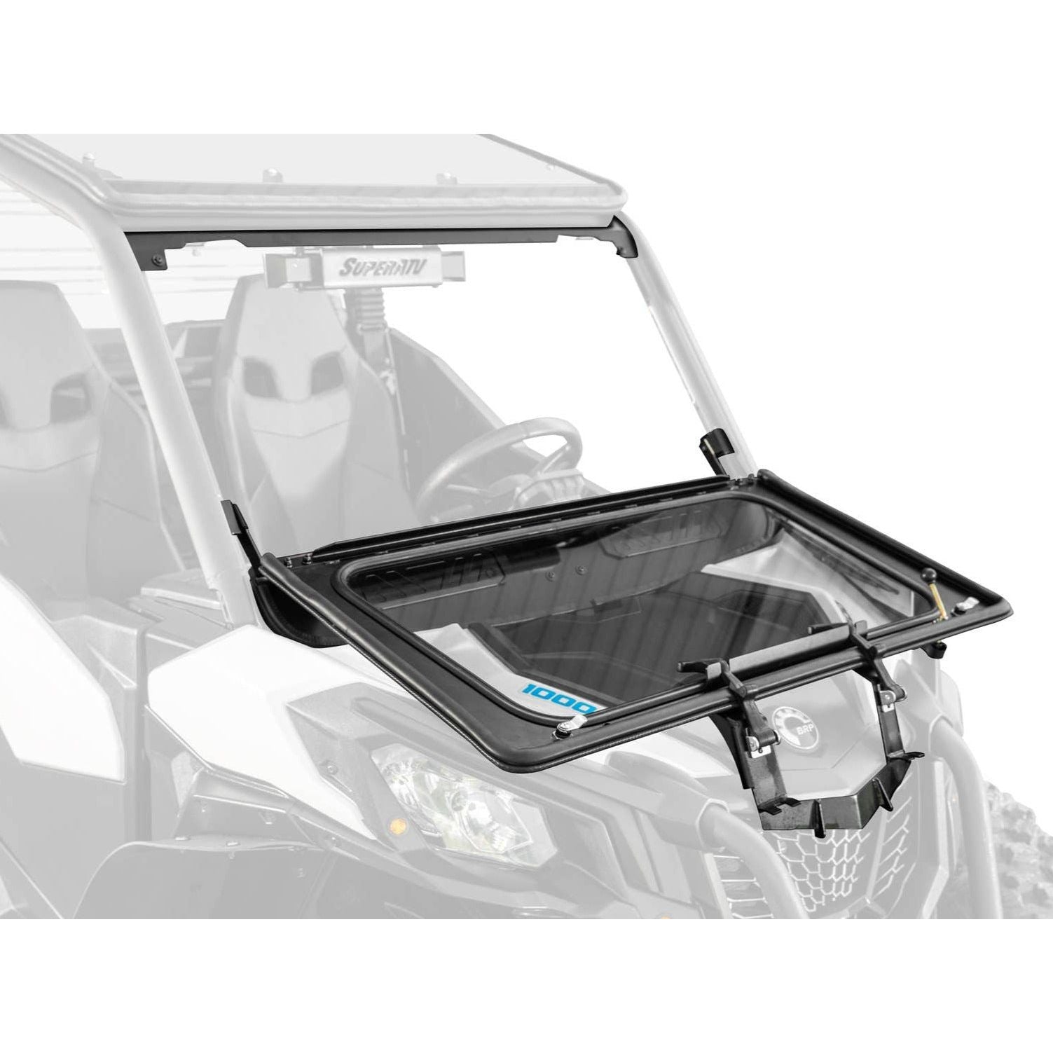 Can Am Maverick Sport Flip Down Glass Windshield