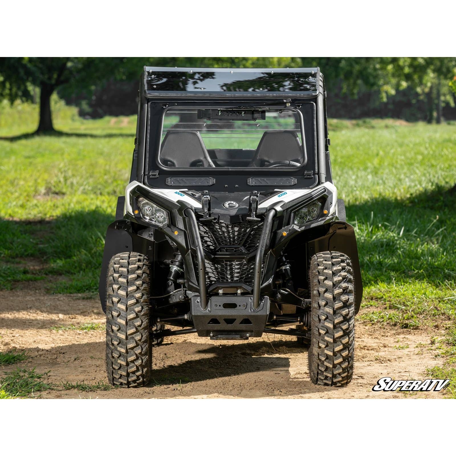 Can Am Maverick Trail Flip Down Glass Windshield