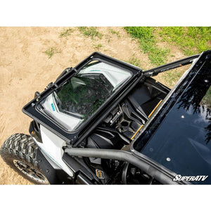 Can Am Maverick Sport Flip Down Glass Windshield