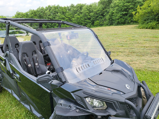 Photo of Can-Am Maverick Sport Max - 1 Pc Windshield w/Hard Coat and Vent Options by 3 Star UTV - Premium Windshields for UTVs / Side by Sides