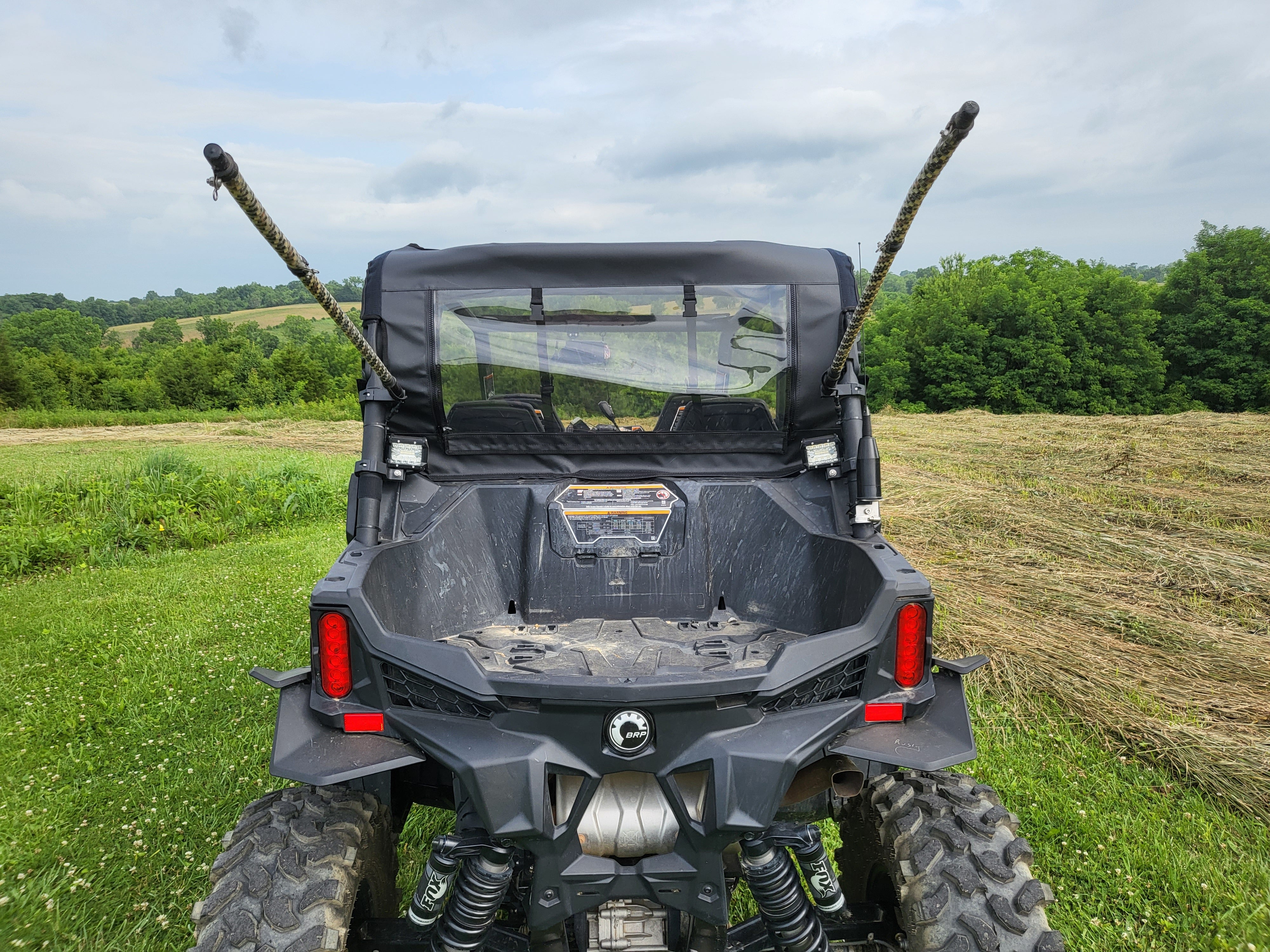 Photo of Can-Am Maverick Sport Max - Door/Rear Window Combo by 3 Star UTV - Premium Enclosures for UTVs / Side by Sides