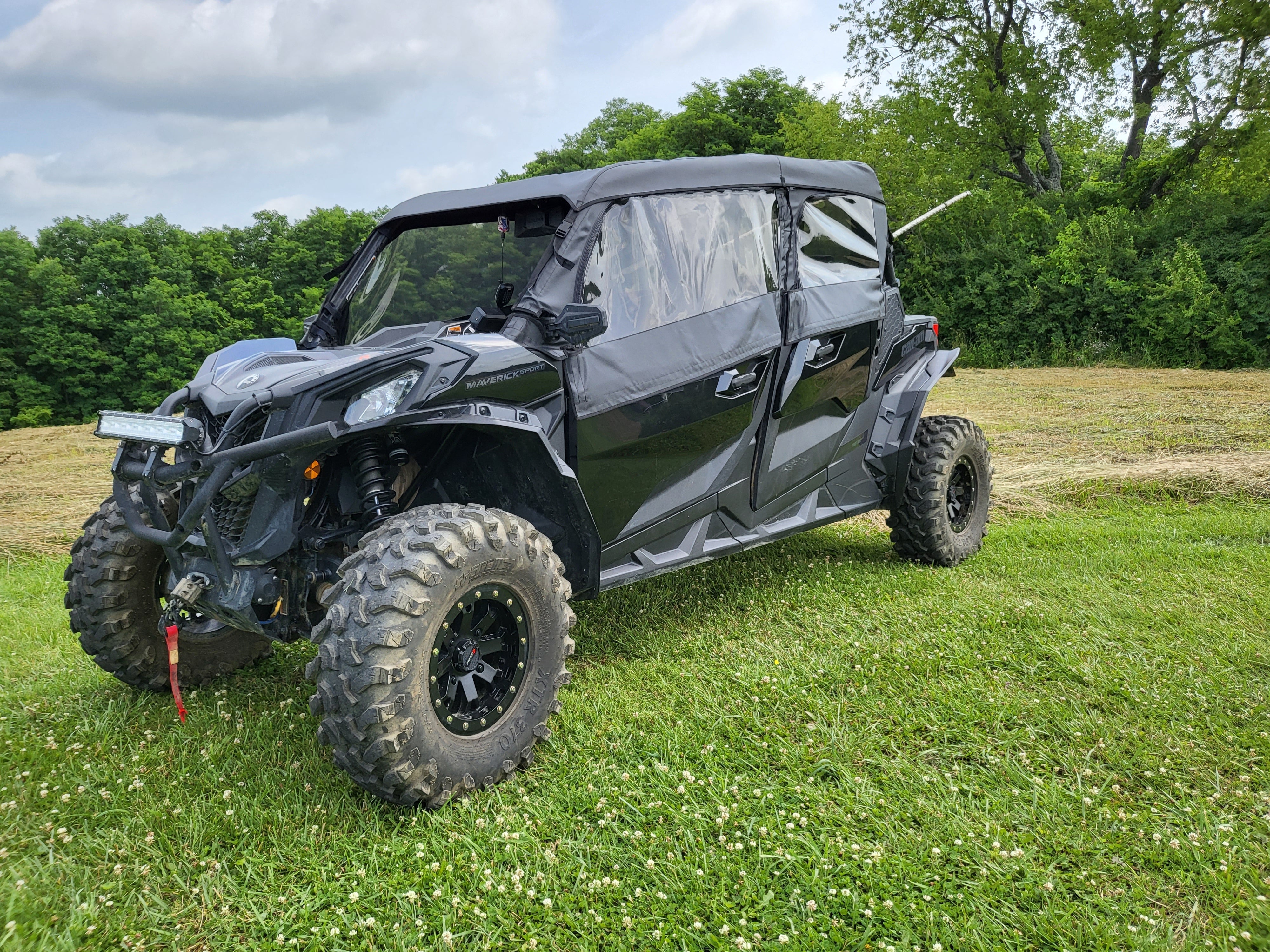 Photo of Can-Am Maverick Sport Max - Full Cab Enclosure For Hard Windshield by 3 Star UTV - Premium Enclosures for UTVs / Side by Sides