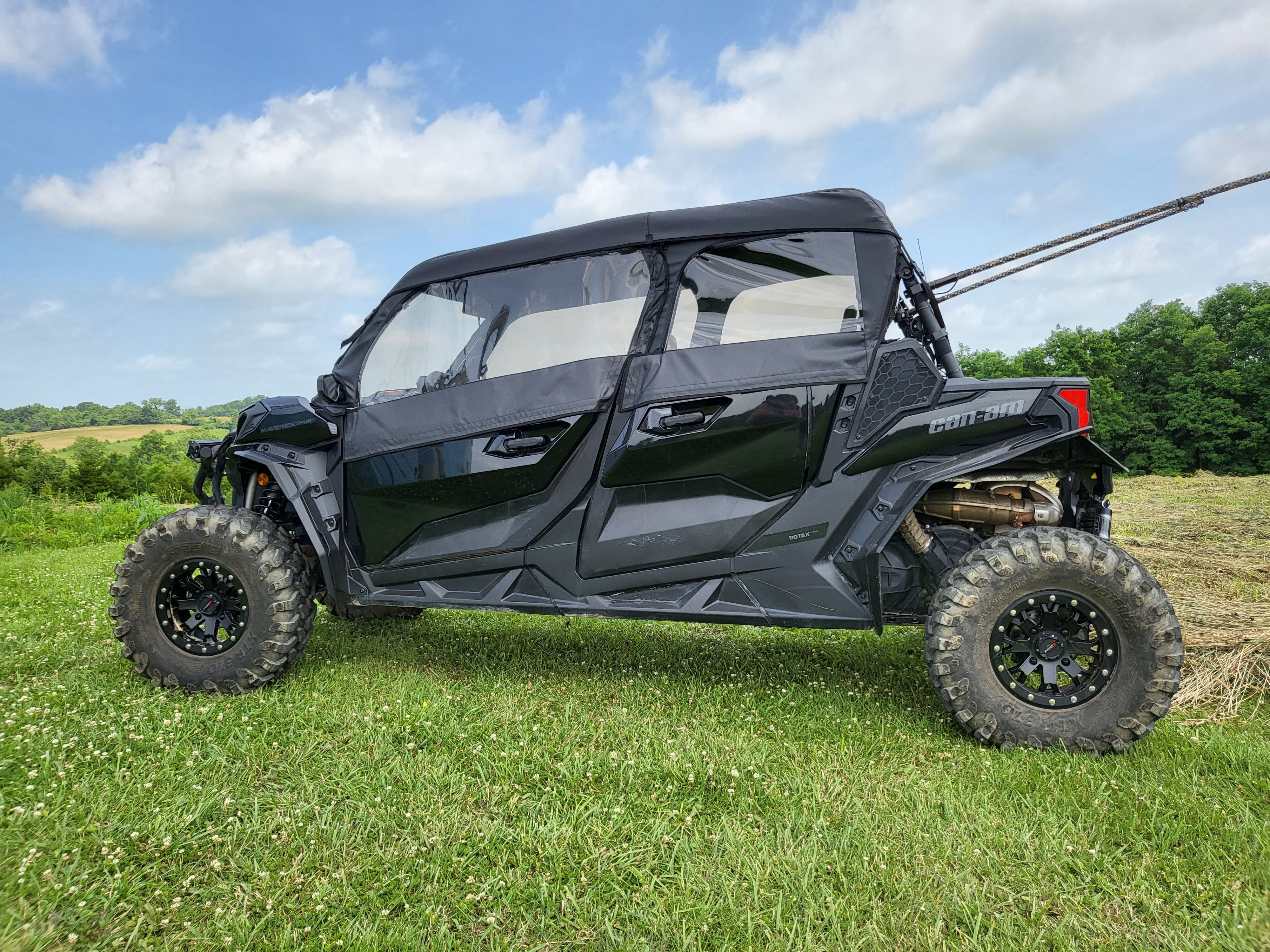 Photo of Can-Am Maverick Sport Max - Full Cab Enclosure For Hard Windshield by 3 Star UTV - Premium Enclosures for UTVs / Side by Sides
