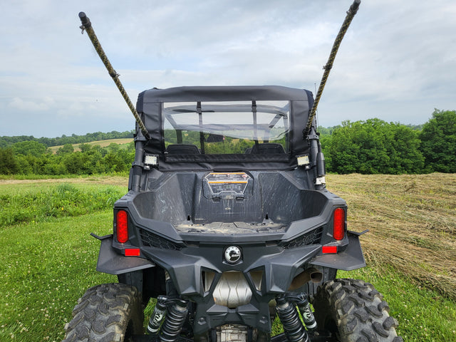 Photo of Can-Am Maverick Sport Max -Soft Back Panel by 3 Star UTV - Premium Enclosures for UTVs / Side by Sides