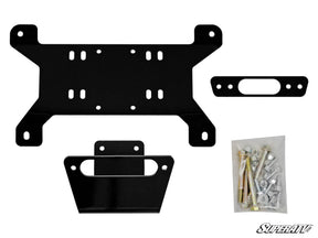 Photo of SuperATV Can-Am Maverick Winch Mounting Plate by SuperATV - Premium Winches & Winch Mounts for UTVs / Side by Sides