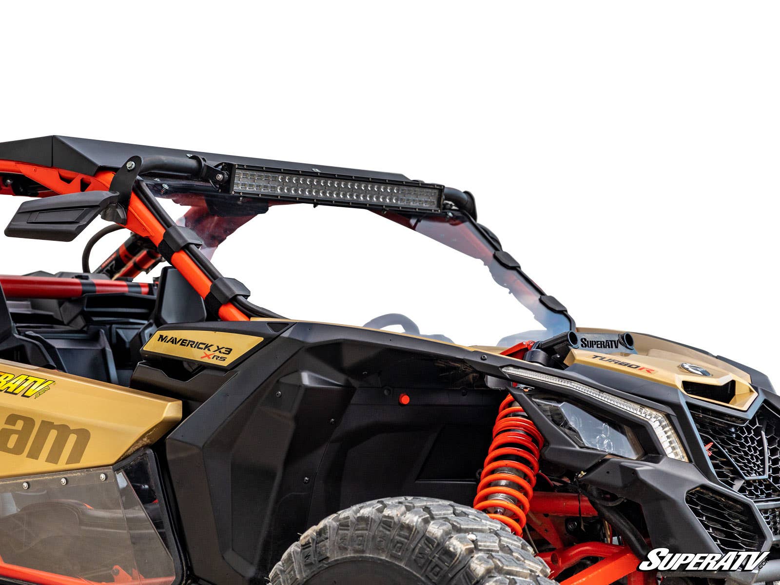 Photo of SuperATV Can-Am Maverick X3 Windshield by SuperATV - Premium Windshields for UTVs / Side by Sides