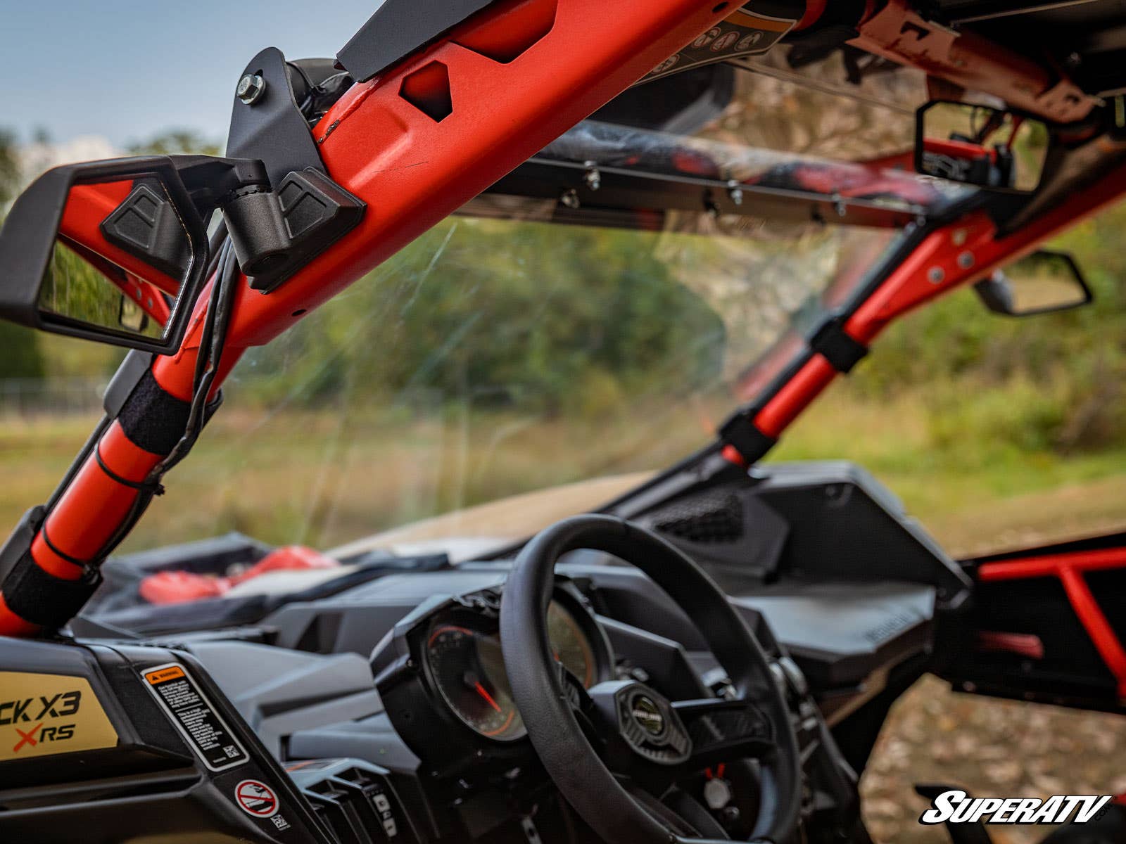 Photo of SuperATV Can-Am Maverick X3 Windshield by SuperATV - Premium Windshields for UTVs / Side by Sides
