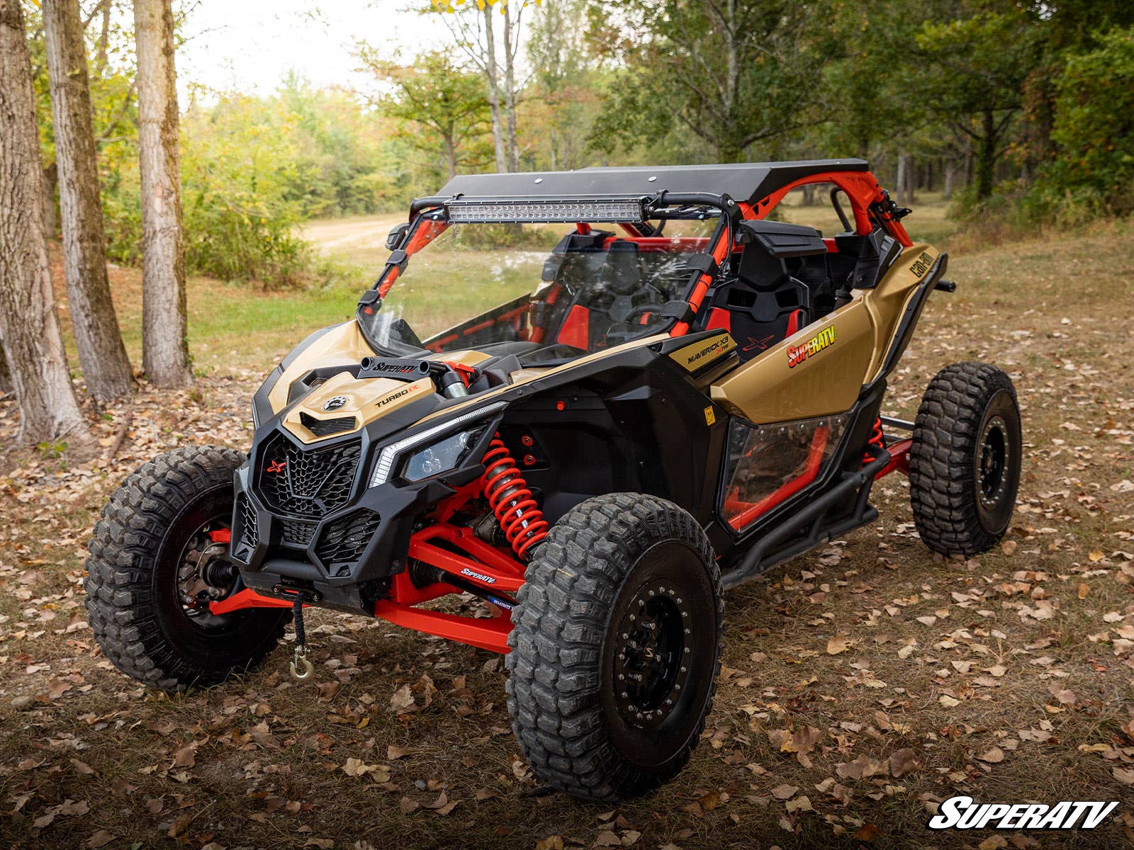 Photo of SuperATV Can-Am Maverick X3 Windshield by SuperATV - Premium Windshields for UTVs / Side by Sides