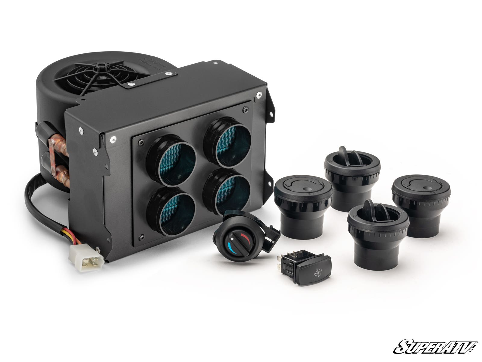 Photo of SuperATV Can-Am Maverick X3 In-Dash Cab Heater by SuperATV - Premium Heaters for UTVs / Side by Sides