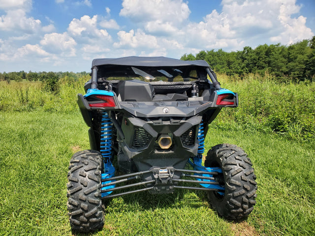 Photo of Can-Am Maverick X3 Max - Soft Back Panel by 3 Star UTV - Premium Enclosures for UTVs / Side by Sides