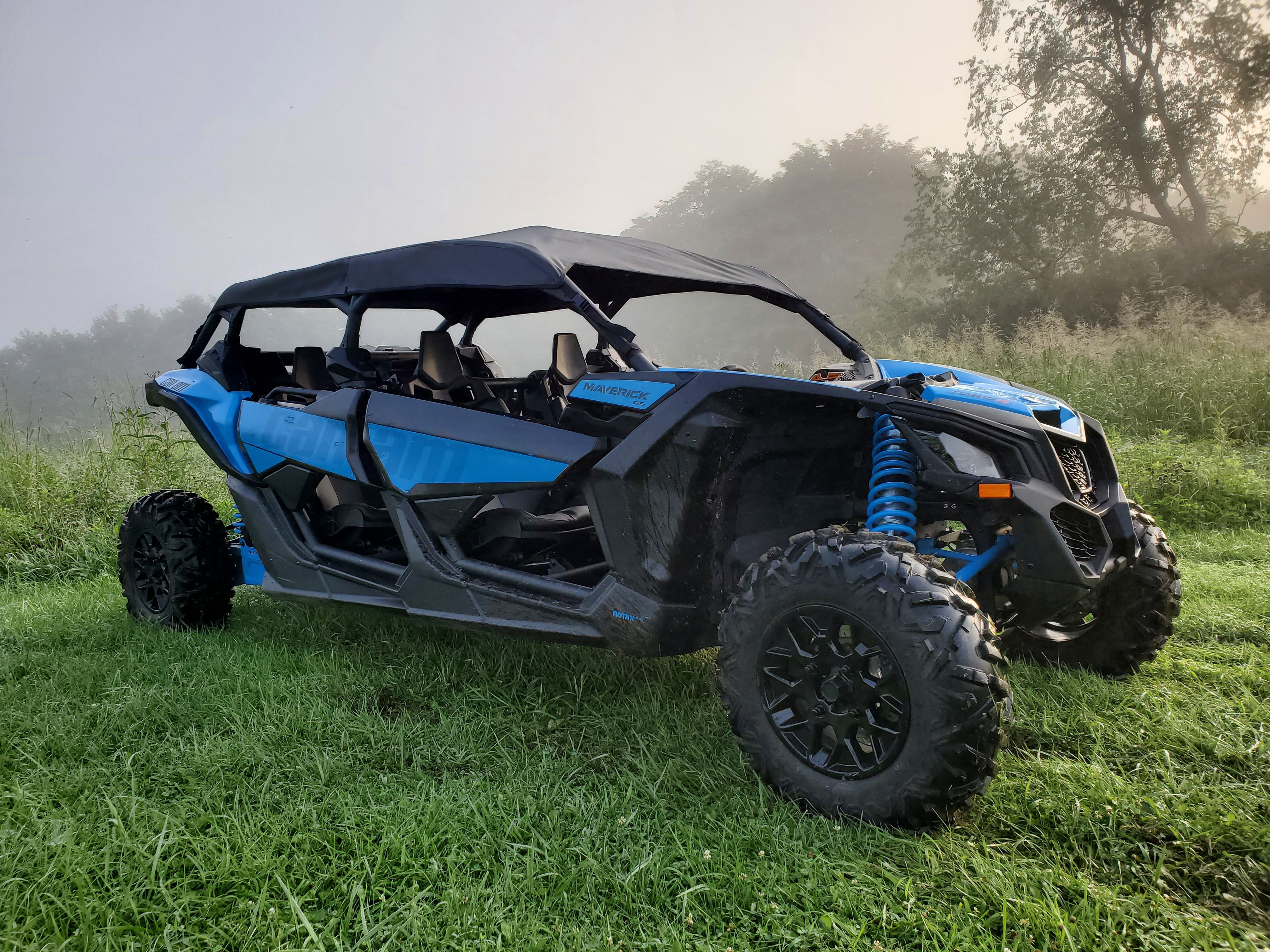 Photo of Can-Am Maverick X3 Max - Soft Top for Hard Windshield by 3 Star UTV - Premium Enclosures for UTVs / Side by Sides