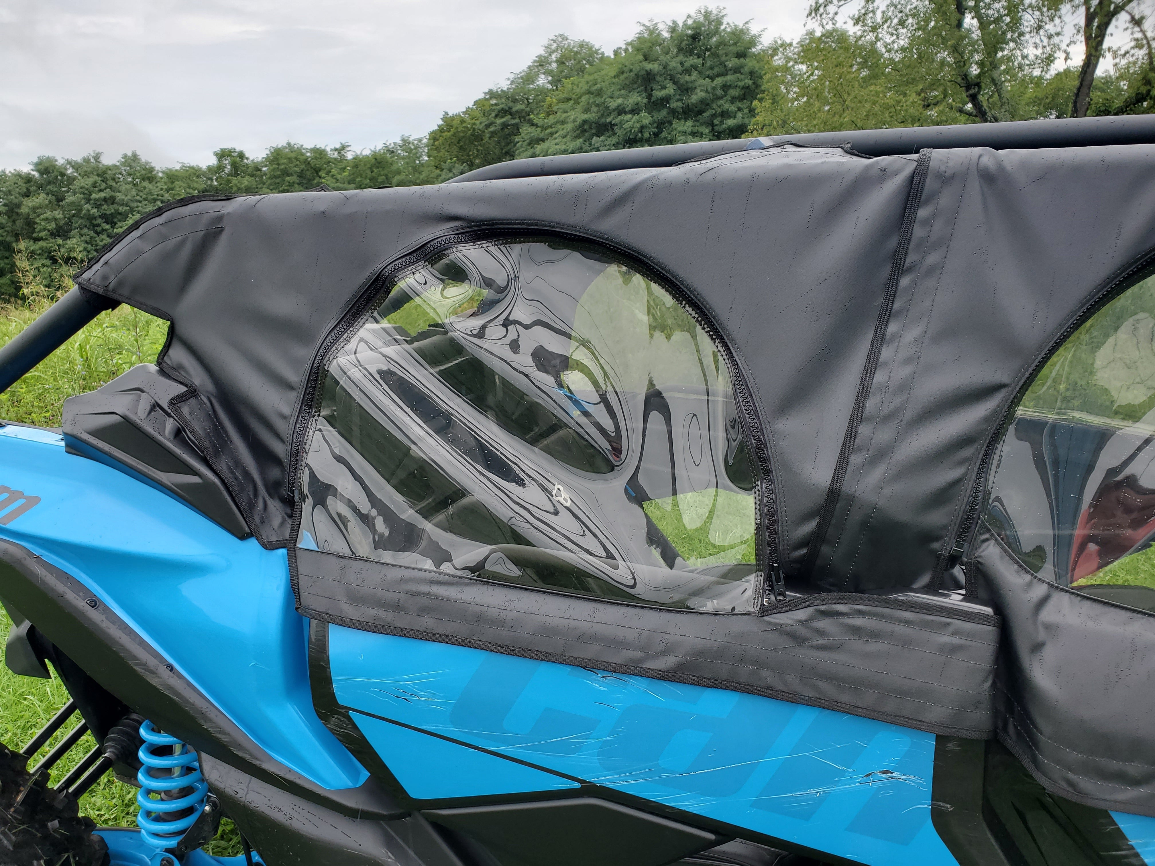Photo of Can-Am Maverick X3 Max - Soft Upper Doors by 3 Star UTV - Premium Enclosures for UTVs / Side by Sides