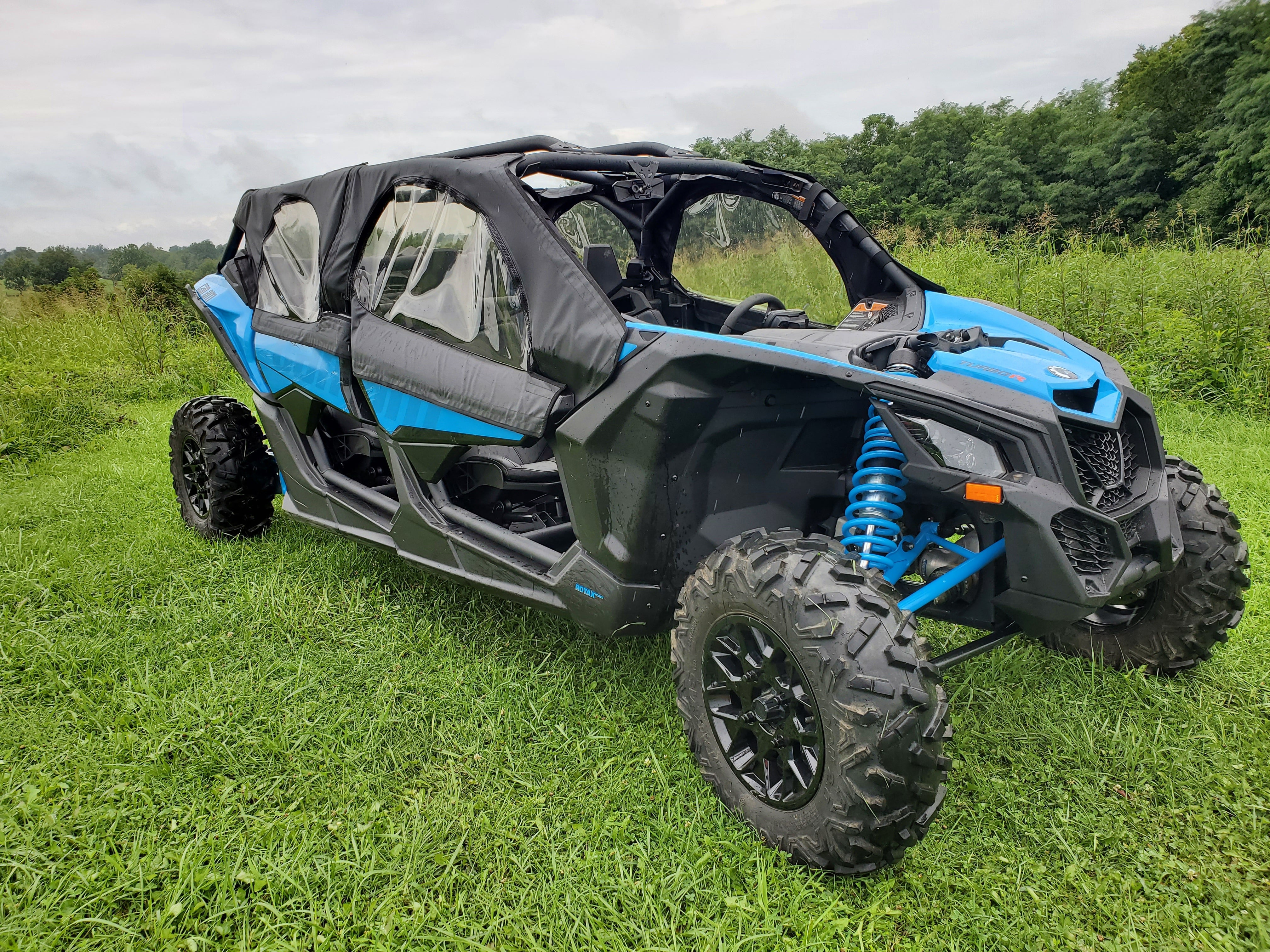 Photo of Can-Am Maverick X3 Max - Soft Upper Doors by 3 Star UTV - Premium Enclosures for UTVs / Side by Sides
