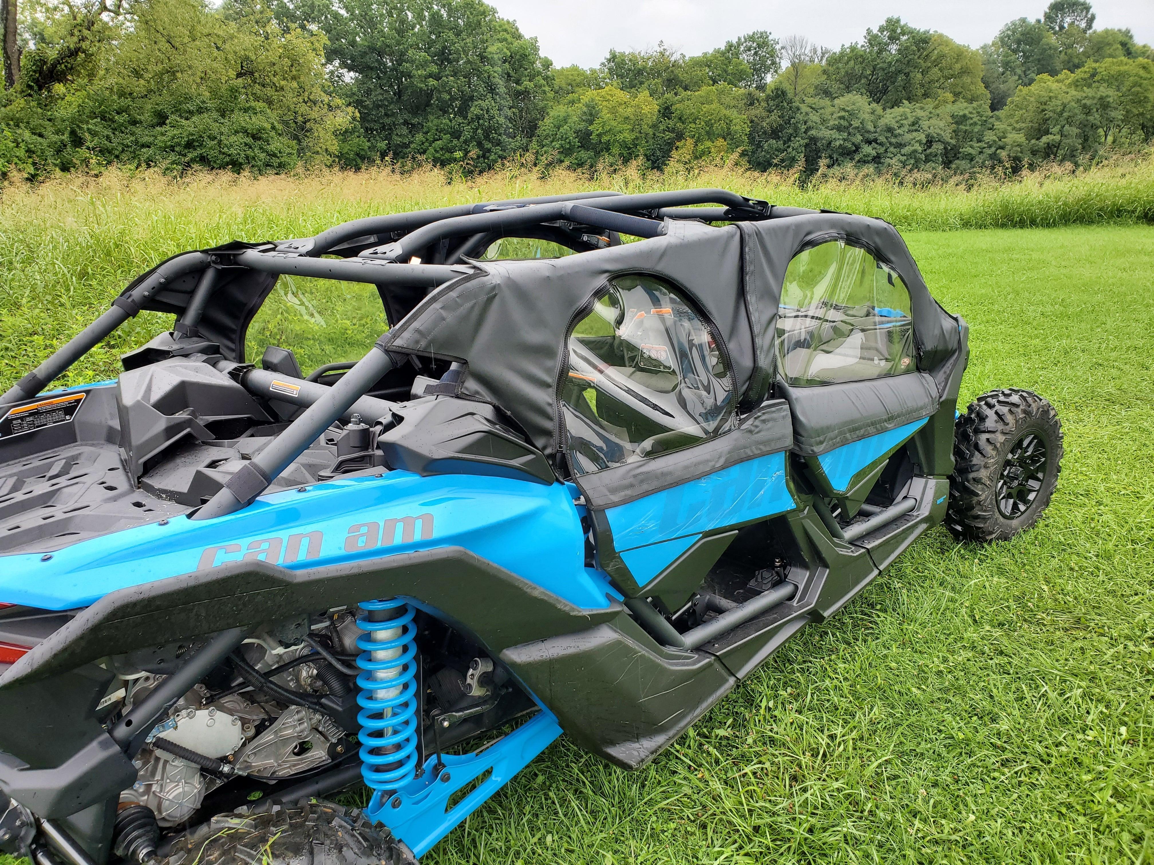 Photo of Can-Am Maverick X3 Max - Soft Upper Doors by 3 Star UTV - Premium Enclosures for UTVs / Side by Sides