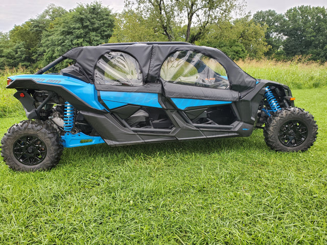 Photo of Can-Am Maverick X3 Max - Soft Upper Doors by 3 Star UTV - Premium Enclosures for UTVs / Side by Sides