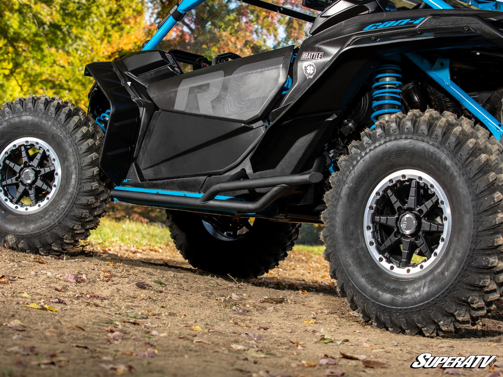 Photo of SuperATV Can-Am Maverick X3 Tree Kickers by SuperATV - Premium Nerf Bars for UTVs / Side by Sides