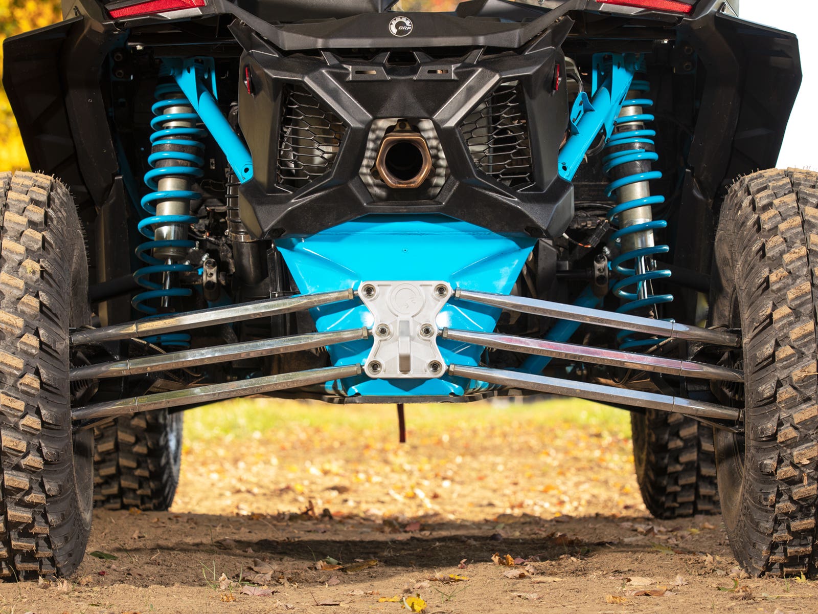 Photo of SuperATV Can-Am Maverick X3 Billet Radius Rod Plate by SuperATV - Premium Radius Rod Plates for UTVs / Side by Sides