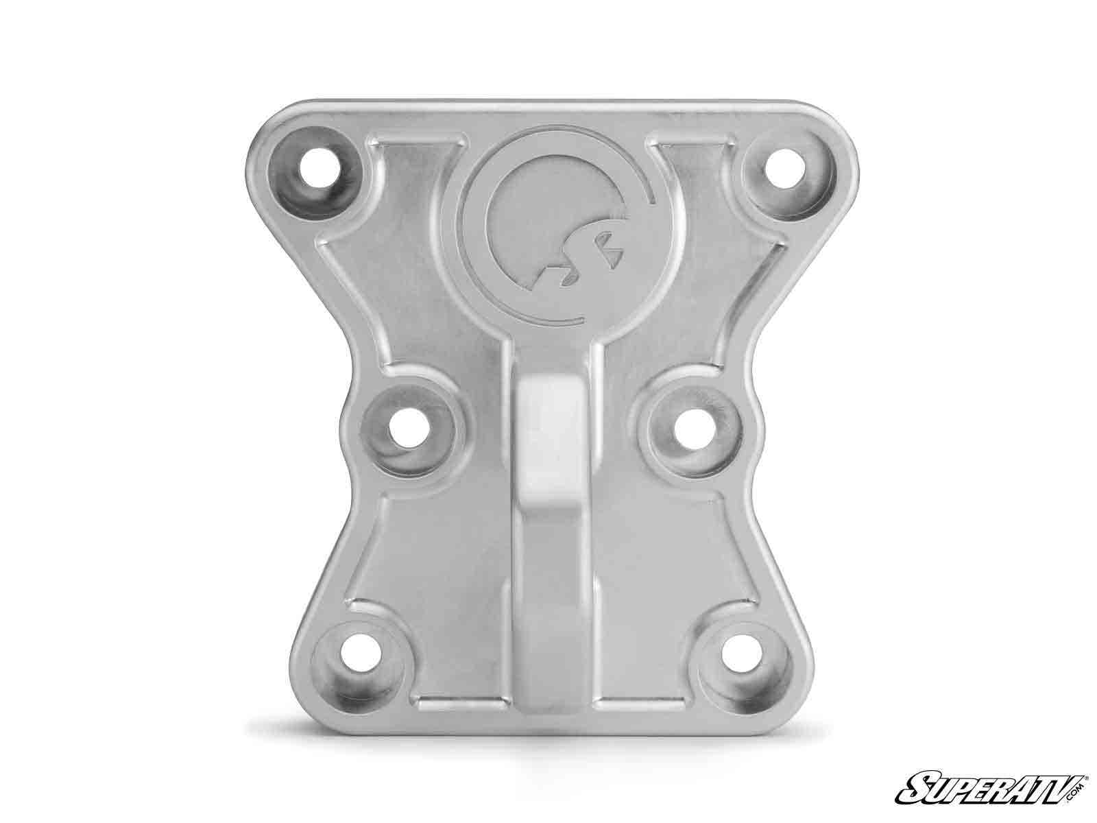 Photo of SuperATV Can-Am Maverick X3 Billet Radius Rod Plate by SuperATV - Premium Radius Rod Plates for UTVs / Side by Sides
