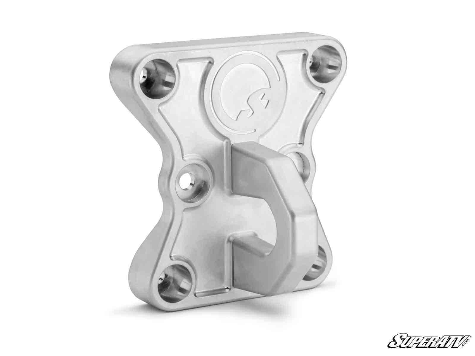 Photo of SuperATV Can-Am Maverick X3 Billet Radius Rod Plate by SuperATV - Premium Radius Rod Plates for UTVs / Side by Sides