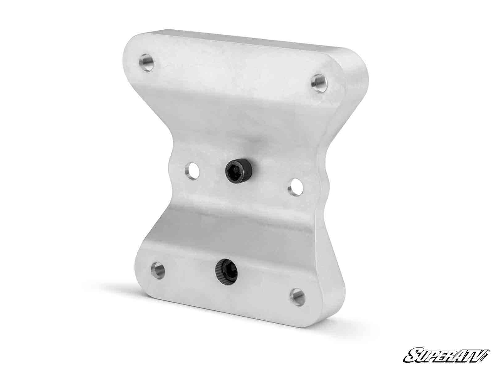 Photo of SuperATV Can-Am Maverick X3 Billet Radius Rod Plate by SuperATV - Premium Radius Rod Plates for UTVs / Side by Sides